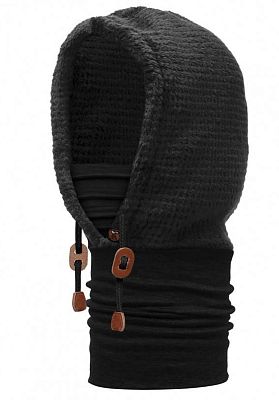Превью  Бандана BUFF Hoodie Polar Termo Black (113178.999.10.00)